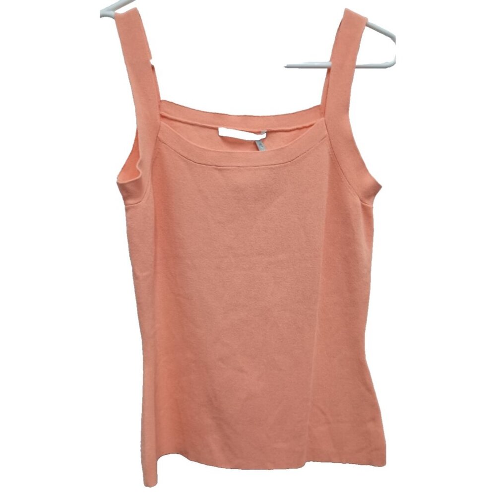 Vintage Classiques Entier Womens Tank Top Medium Peach Wide Strap Minimalist